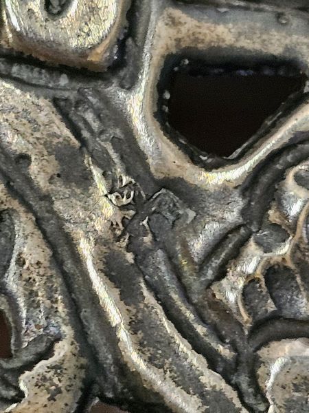 Andrea Tipa, Bottega di : Crocifisso italiano in avorio di elefante su croce in tartaruga e argento  - Asta Argenti, avori, coralli e altri oggetti d'arte provenienti da importanti collezioni private - Associazione Nazionale - Case d'Asta italiane