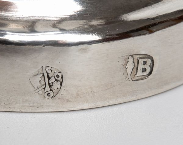 Bartolotti Carlo : Stoppiniera Stato Pontificio in argento  - Asta Argenti, avori, coralli e altri oggetti d'arte provenienti da importanti collezioni private - Associazione Nazionale - Case d'Asta italiane