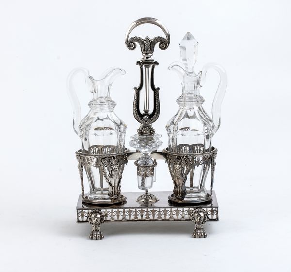 Ambroise Mignerot : Acetoliera francese in argento  - Asta Argenti, avori, coralli e altri oggetti d'arte provenienti da importanti collezioni private - Associazione Nazionale - Case d'Asta italiane