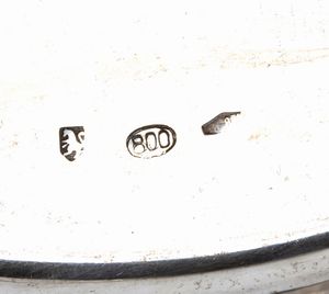 Cestino italiano in argento  - Asta Argenti, avori, coralli e altri oggetti d'arte provenienti da importanti collezioni private - Associazione Nazionale - Case d'Asta italiane