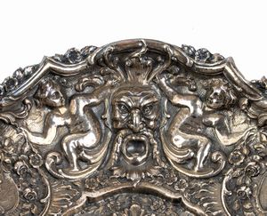 Cestino italiano in argento  - Asta Argenti, avori, coralli e altri oggetti d'arte provenienti da importanti collezioni private - Associazione Nazionale - Case d'Asta italiane