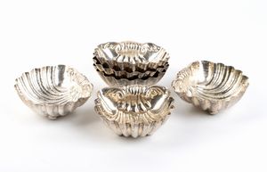 Ramiro fu Pietro  Sutto - Sei coppette italiane in argento