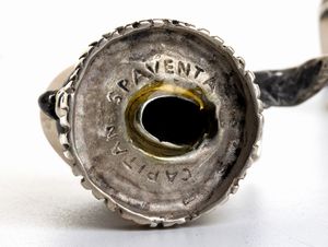 F.lli Menegatti S.d.f. : Set di 12 segnaposto italiani in argento  - Asta Argenti, avori, coralli e altri oggetti d'arte provenienti da importanti collezioni private - Associazione Nazionale - Case d'Asta italiane