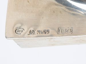 Fabbrica argenterie Etruria di Franceschina. Giachetti, Parigi & Santoni S.n.c. : Coppa italiana in argento  - Asta Argenti, avori, coralli e altri oggetti d'arte provenienti da importanti collezioni private - Associazione Nazionale - Case d'Asta italiane