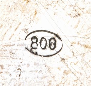 Cestino italiano in argento  - Asta Argenti, avori, coralli e altri oggetti d'arte provenienti da importanti collezioni private - Associazione Nazionale - Case d'Asta italiane