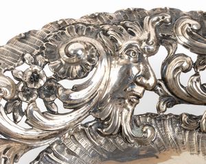Cestino italiano in argento  - Asta Argenti, avori, coralli e altri oggetti d'arte provenienti da importanti collezioni private - Associazione Nazionale - Case d'Asta italiane
