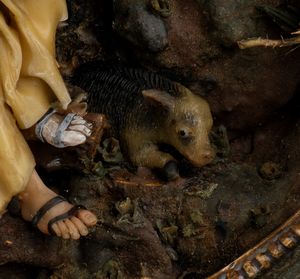 Coppia di ceroplastiche italiane  - Asta Argenti, avori, coralli e altri oggetti d'arte provenienti da importanti collezioni private - Associazione Nazionale - Case d'Asta italiane