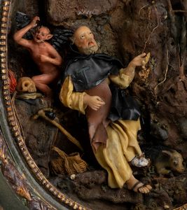 Coppia di ceroplastiche italiane  - Asta Argenti, avori, coralli e altri oggetti d'arte provenienti da importanti collezioni private - Associazione Nazionale - Case d'Asta italiane