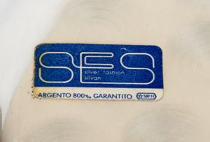 Ciotola italiana in argento e smalti  - Asta Argenti, avori, coralli e altri oggetti d'arte provenienti da importanti collezioni private - Associazione Nazionale - Case d'Asta italiane