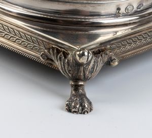 Pampaloni Ermindo di Pampaloni Franco : Coppa italiana in argento  - Asta Argenti, avori, coralli e altri oggetti d'arte provenienti da importanti collezioni private - Associazione Nazionale - Case d'Asta italiane