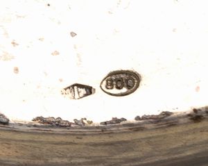 Cestino italiano in argento  - Asta Argenti, avori, coralli e altri oggetti d'arte provenienti da importanti collezioni private - Associazione Nazionale - Case d'Asta italiane