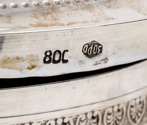 F.lli Zaramella : Zuccheriera italiana in argento  - Asta Argenti, avori, coralli e altri oggetti d'arte provenienti da importanti collezioni private - Associazione Nazionale - Case d'Asta italiane