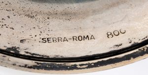 Stoppiniera italiana in argento con cera  - Asta Argenti, avori, coralli e altri oggetti d'arte provenienti da importanti collezioni private - Associazione Nazionale - Case d'Asta italiane