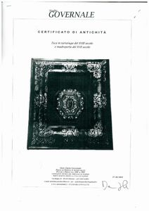 Teca in tartaruga con capezzale in corallo  - Asta Argenti, avori, coralli e altri oggetti d'arte provenienti da importanti collezioni private - Associazione Nazionale - Case d'Asta italiane