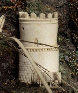 Andrea Tipa, Bottega di : Presepe italiano in avorio, osso e tartaruga  - Asta Argenti, avori, coralli e altri oggetti d'arte provenienti da importanti collezioni private - Associazione Nazionale - Case d'Asta italiane