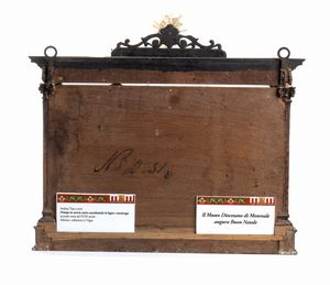 Andrea Tipa, Bottega di : Presepe italiano in avorio, osso e tartaruga  - Asta Argenti, avori, coralli e altri oggetti d'arte provenienti da importanti collezioni private - Associazione Nazionale - Case d'Asta italiane