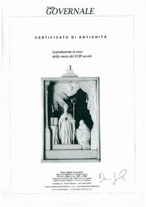 Andrea e Alberto Tipa, Bottega di : Gruppo in osso scolpito raffigurante San Biagio  - Asta Argenti, avori, coralli e altri oggetti d'arte provenienti da importanti collezioni private - Associazione Nazionale - Case d'Asta italiane