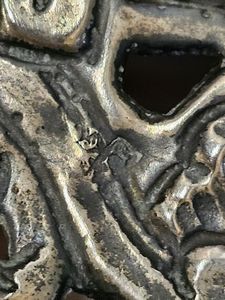 Andrea Tipa, Bottega di : Crocifisso italiano in avorio di elefante su croce in tartaruga e argento  - Asta Argenti, avori, coralli e altri oggetti d'arte provenienti da importanti collezioni private - Associazione Nazionale - Case d'Asta italiane