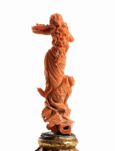 Scultura italiana in corallo  - Asta Argenti, avori, coralli e altri oggetti d'arte provenienti da importanti collezioni private - Associazione Nazionale - Case d'Asta italiane