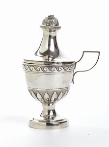 Bartolotti Carlo - Stoppiniera Stato Pontificio in argento