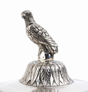 Zuccheriera italiana in argento  - Asta Argenti, avori, coralli e altri oggetti d'arte provenienti da importanti collezioni private - Associazione Nazionale - Case d'Asta italiane