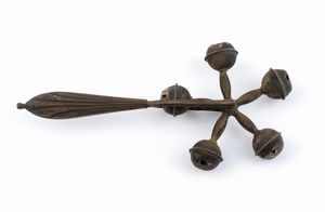 Lotto di sonagli italiani in argento  - Asta Argenti, avori, coralli e altri oggetti d'arte provenienti da importanti collezioni private - Associazione Nazionale - Case d'Asta italiane