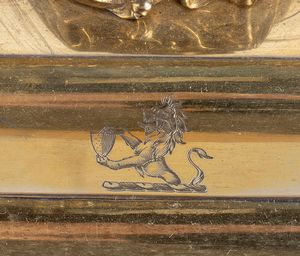 William Cumming : Importante calamaio vittoriano  inglese in argento  - Asta Argenti, avori, coralli e altri oggetti d'arte provenienti da importanti collezioni private - Associazione Nazionale - Case d'Asta italiane