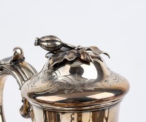 Edward, John & William Barnard : Servizio da t e caff Vittoriano inglese in argento  - Asta Argenti, avori, coralli e altri oggetti d'arte provenienti da importanti collezioni private - Associazione Nazionale - Case d'Asta italiane