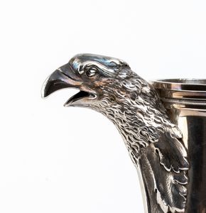 Jean-Nicolas Boulanger : Grande caffettiera francese in argento  - Asta Argenti, avori, coralli e altri oggetti d'arte provenienti da importanti collezioni private - Associazione Nazionale - Case d'Asta italiane