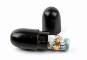 Lotto di tre antichi flaconi per profumo  - Asta Argenti, avori, coralli e altri oggetti d'arte provenienti da importanti collezioni private - Associazione Nazionale - Case d'Asta italiane