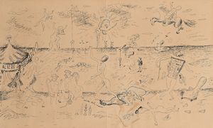 SCIPIONE : Al vero surrealismo - Et Voil  - Asta La Collezione Enrico e Antonello Falqui. Di padre in figlio una vita nell'arte. - Associazione Nazionale - Case d'Asta italiane