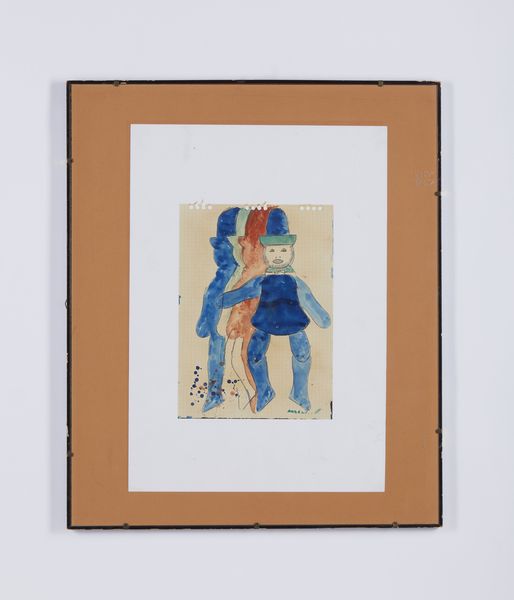 ANGELI FRANCO (1935 - 1988) : SENZA TITOLO, met� anni '80  - Asta X:\ANCA\2023\ANCA MATERIALE DATA ENTRY\Capitolium\453 - Associazione Nazionale - Case d'Asta italiane