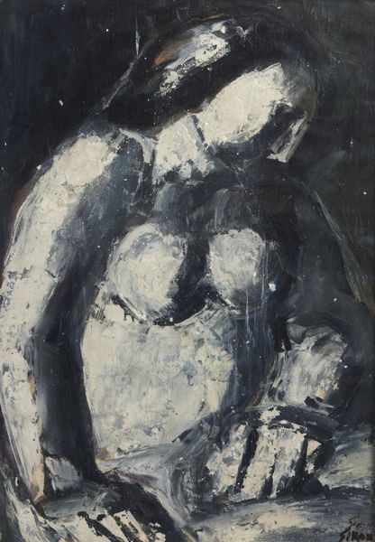 SIRONI MARIO (1885 - 1961) : NUDO DI DONNA, (1955)  - Asta X:\ANCA\2023\ANCA MATERIALE DATA ENTRY\Capitolium\453 - Associazione Nazionale - Case d'Asta italiane