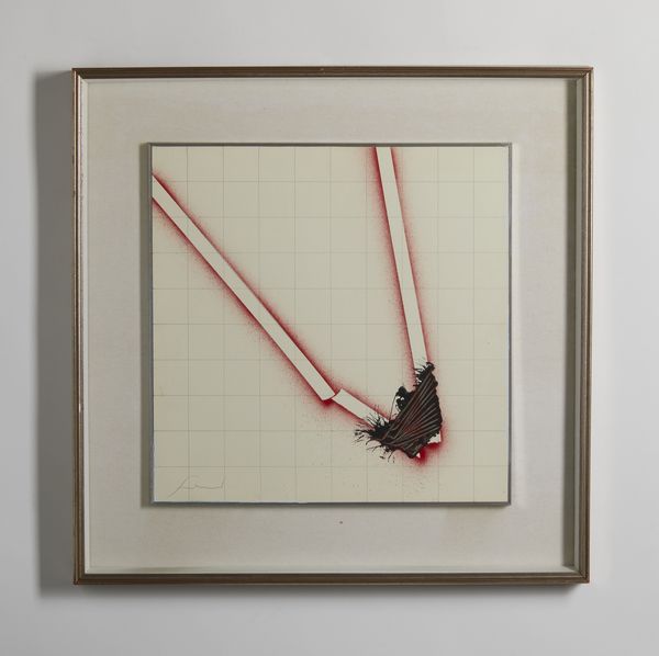 SCANAVINO EMILIO (1922 - 1986) : INCIDENTE, 1972  - Asta X:\ANCA\2023\ANCA MATERIALE DATA ENTRY\Capitolium\453 - Associazione Nazionale - Case d'Asta italiane