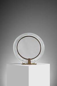SCARPA CARLO (1906 - 1978) - Specchio da tavolo per Venini, Murano