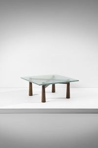 INGRAND MAX (1908 - 1969) - attribuito. Grande tavolo da salotto per Fontana Arte, Milano