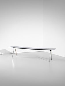 ARAD RON (n. 1951) : Tavolo n. 31 della serie 38 Tables prodotto da Ron Arad Studio presso Marzorati Rochetti, Cant  - Asta Asta 455 | DESIGN E ARTI DECORATIVE DEL NOVECENTO Tradizionale - Associazione Nazionale - Case d'Asta italiane