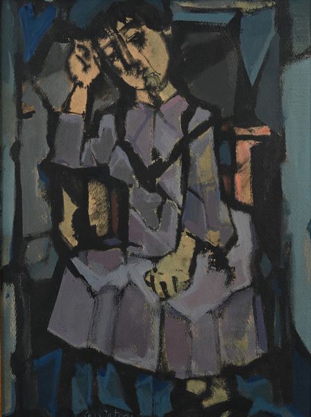 Domenico Cantatore : Donna seduta  - Asta La Collezione Enrico e Antonello Falqui. Di padre in figlio una vita nell'arte. - Associazione Nazionale - Case d'Asta italiane