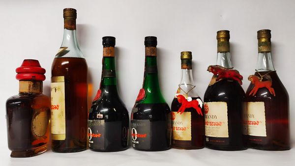 Sis Cavallino Rosso, Brandy  - Asta Wine & Spirits Flower Spring - Associazione Nazionale - Case d'Asta italiane