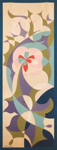 Giacomo Balla - Farfalle in movimento e fiori futuristi, (Balfiore)