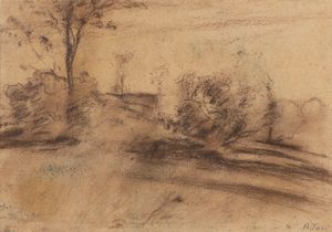 Arturo Tosi - Paesaggio