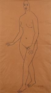 EMILIO NOTTE - Figura femminile