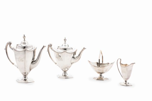 Set da t� e caff�  - Asta Argenti - Associazione Nazionale - Case d'Asta italiane