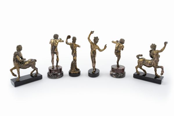 Sei statuette  - Asta Argenti - Associazione Nazionale - Case d'Asta italiane