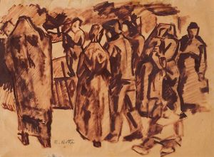 EMILIO NOTTE - Paesani (o paesani al mercato)