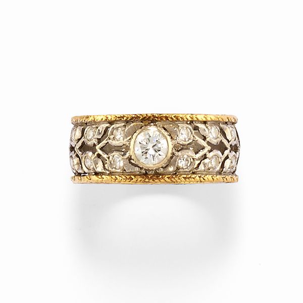 MARIO BUCCELLATI : Anello con diamanti  - Asta Gioielli - Associazione Nazionale - Case d'Asta italiane