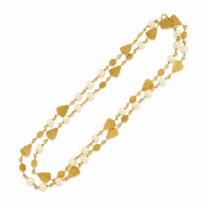 Pao Ying Wang - Collana con perle coltivate