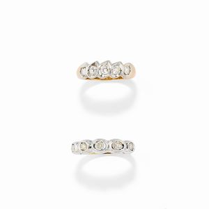 Due fedine  - Asta Gioielli - Associazione Nazionale - Case d'Asta italiane