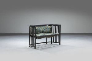 JOSEF HOFFMAN  attribuito - Divano a due posti