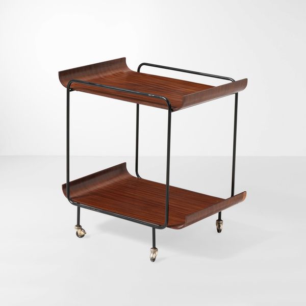 Franco Campo e Carlo Graffi : Carrello da servizio  - Asta Design - Associazione Nazionale - Case d'Asta italiane